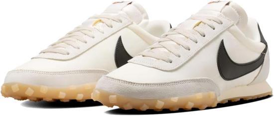 Nike Waffle Racer White Black Suede Mesh Sneakers Men