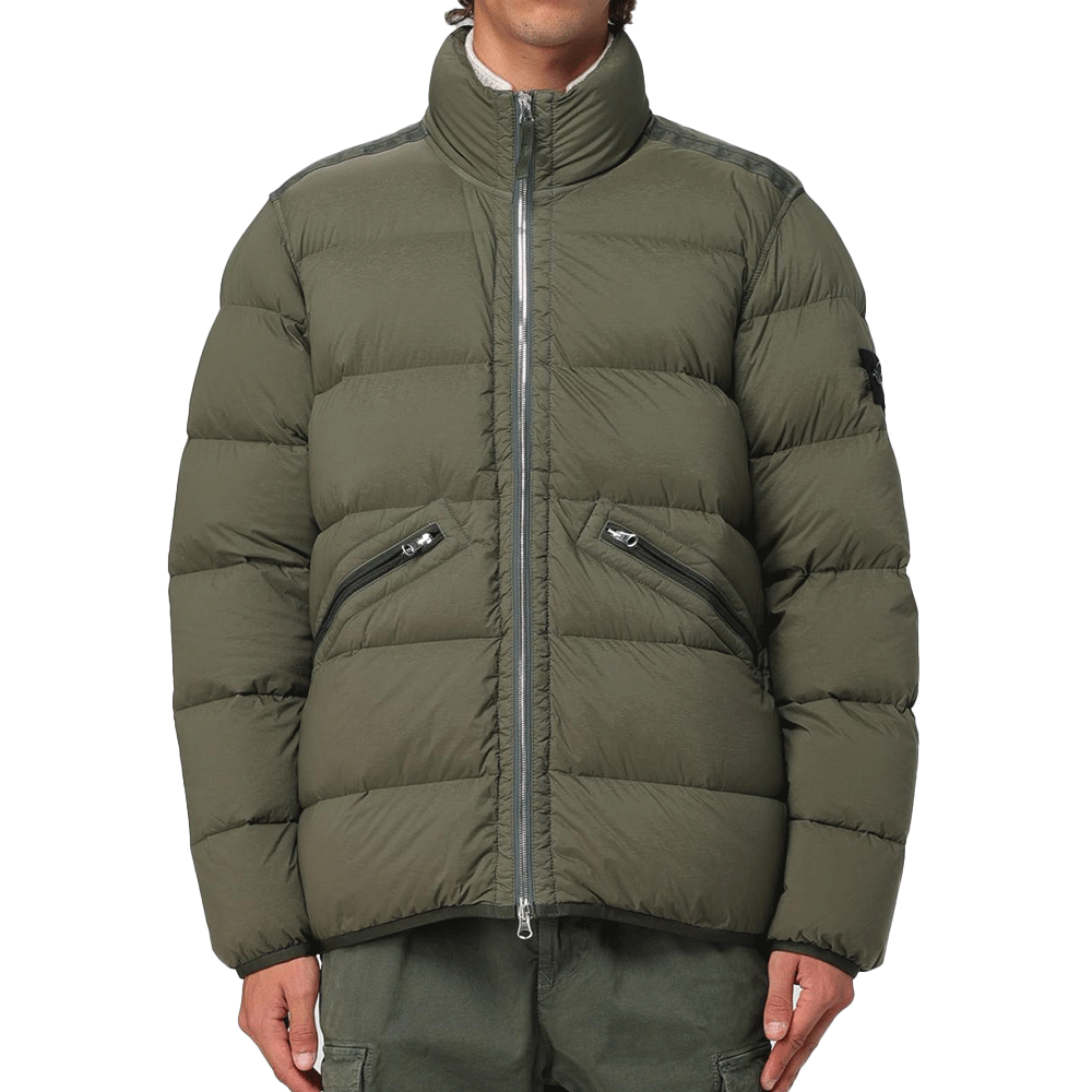STONE ISLAND Seamless Tunnel Down TC Puffer Jacket Navy Men