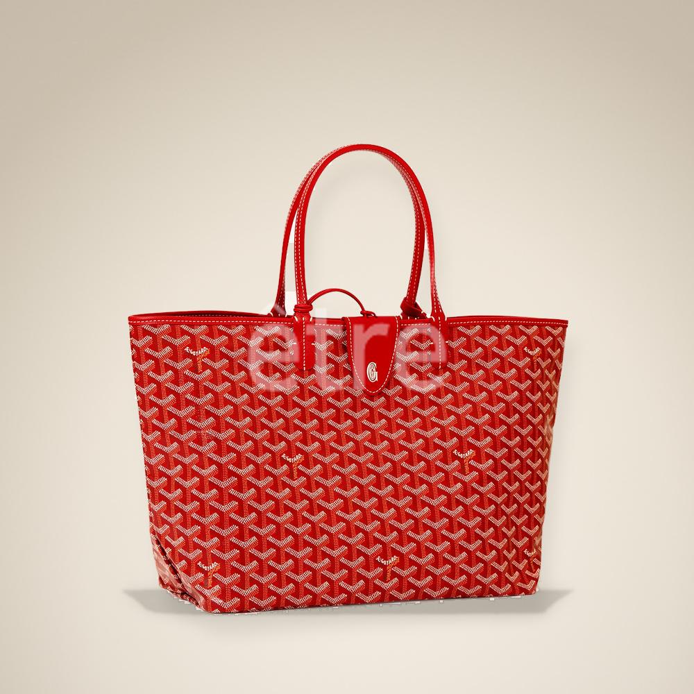 GOYARD Saint Louis PM Red Tote Bag for Women