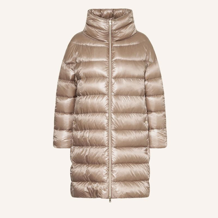 Herno Matilde Light Taupe Down Puffer Jacket