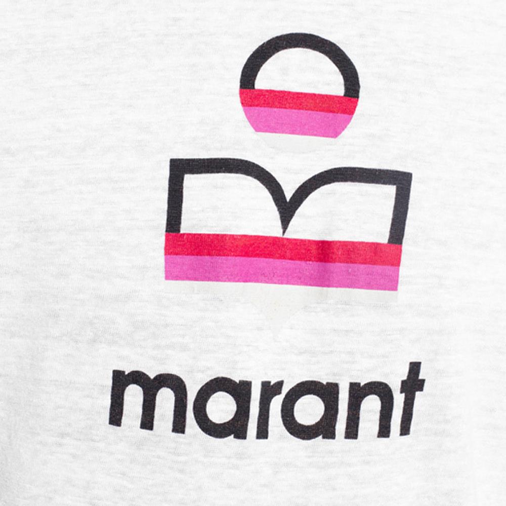 Isabel Marant KARMAN Linen T-Shirt White Men’s Top