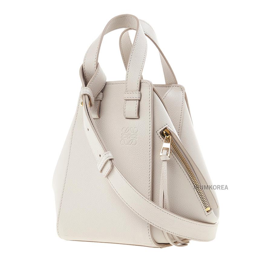 LOEWE Compact Hammock Tote Bag Women’s Leather Gray