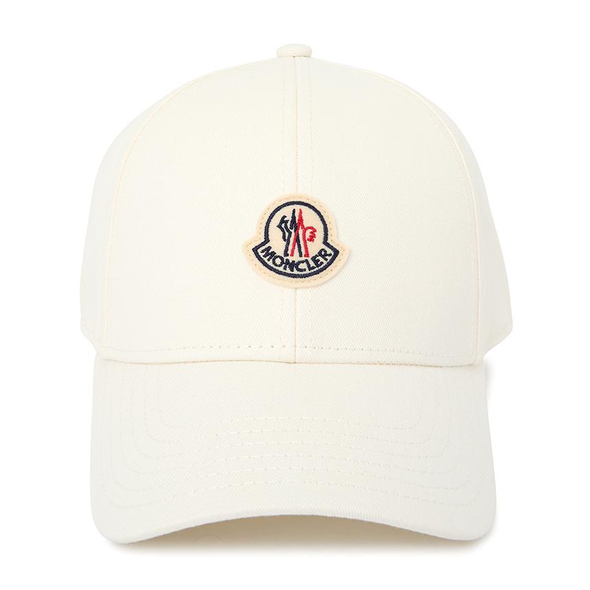 Moncler Unisex Cotton Baseball Cap Gray