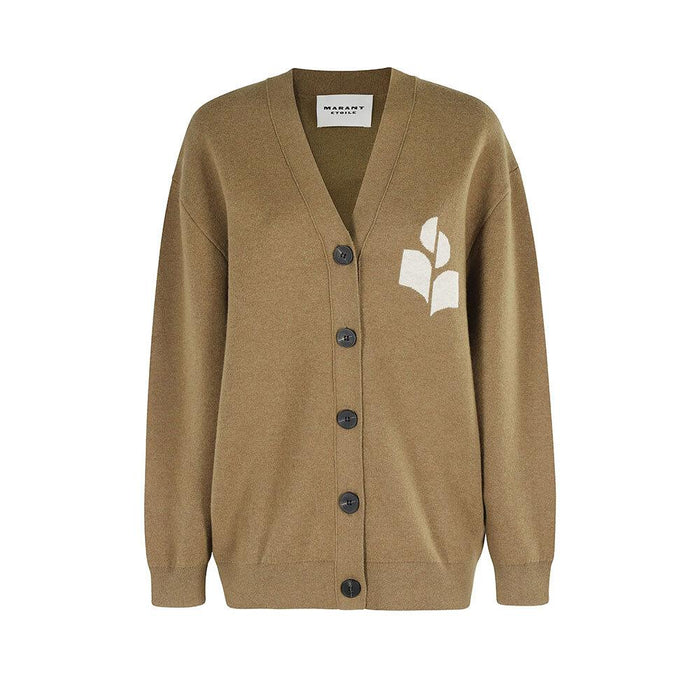 Isabel Marant Norton Khaki Women’s Cardigan CA0097 FA