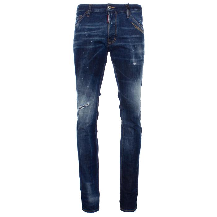 Dsquared2 Vintage Wash Cool Guy Denim Cargo Pants