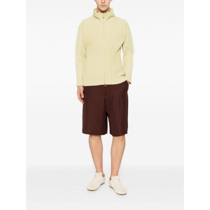 Issey Miyake Homme Plisse Pleated High Neck Zip Up Jacket Men's HP66JL130 64