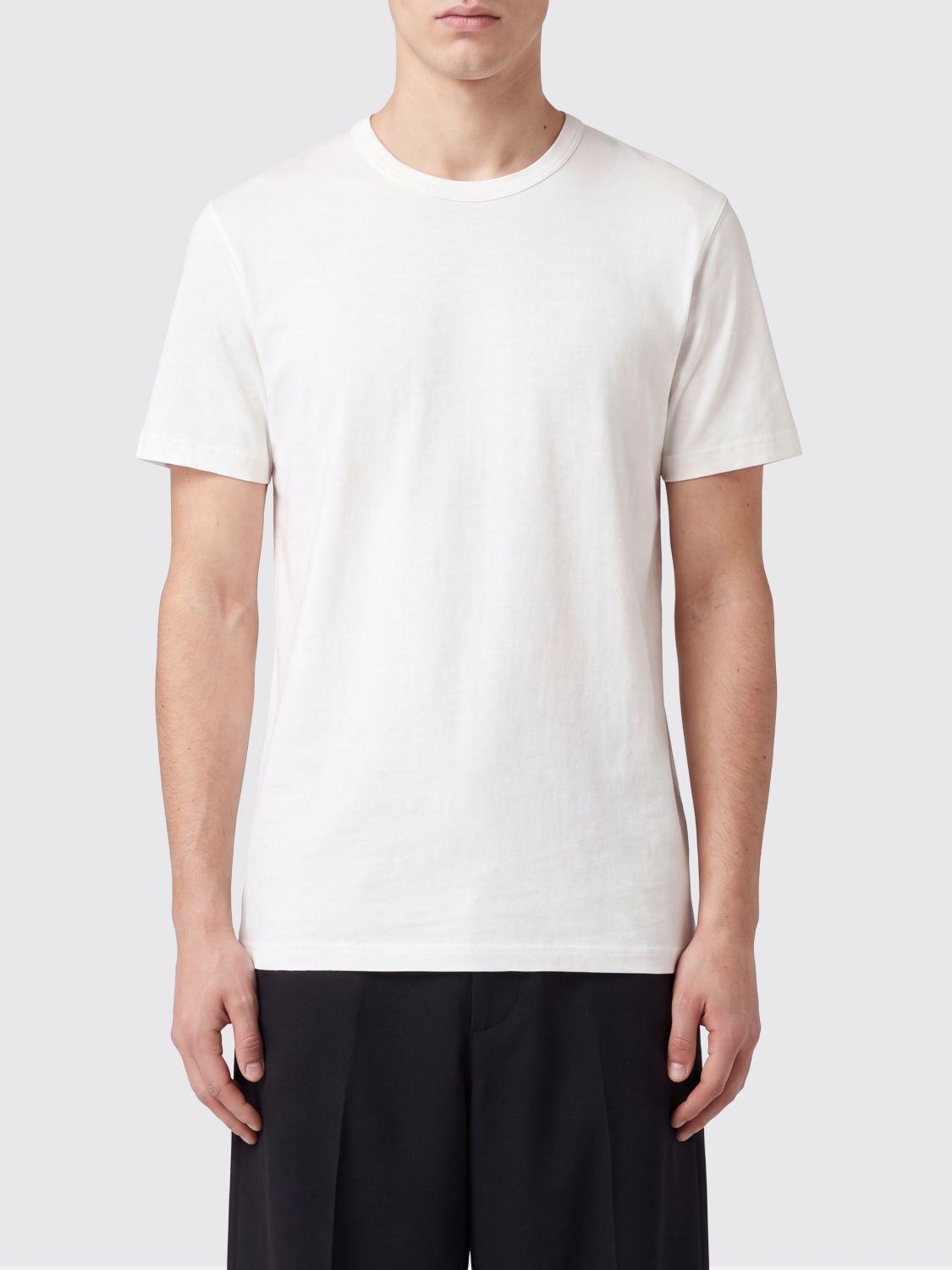Maison Margiela Short Sleeve Cotton T-Shirt White Men