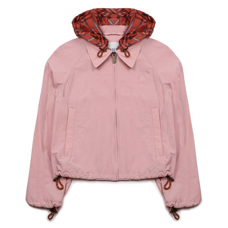 BURBERRY Cropped Newcoat Hooded Jacket 8118253