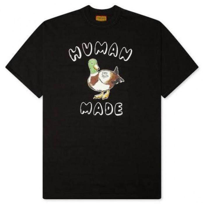 Humanmade Graphic T-Shirt Black Men’s Top HM31TE022