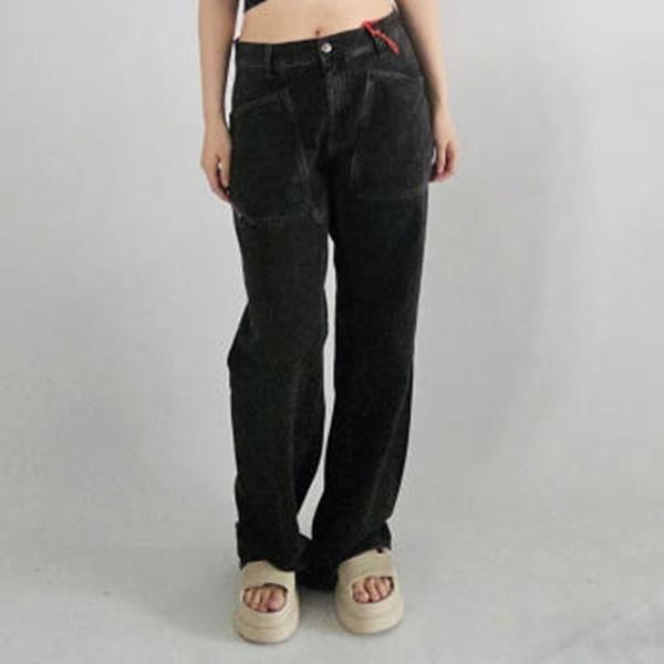 DIESEL DZETA Loose Fit Utility Pocket Black Denim Jeans