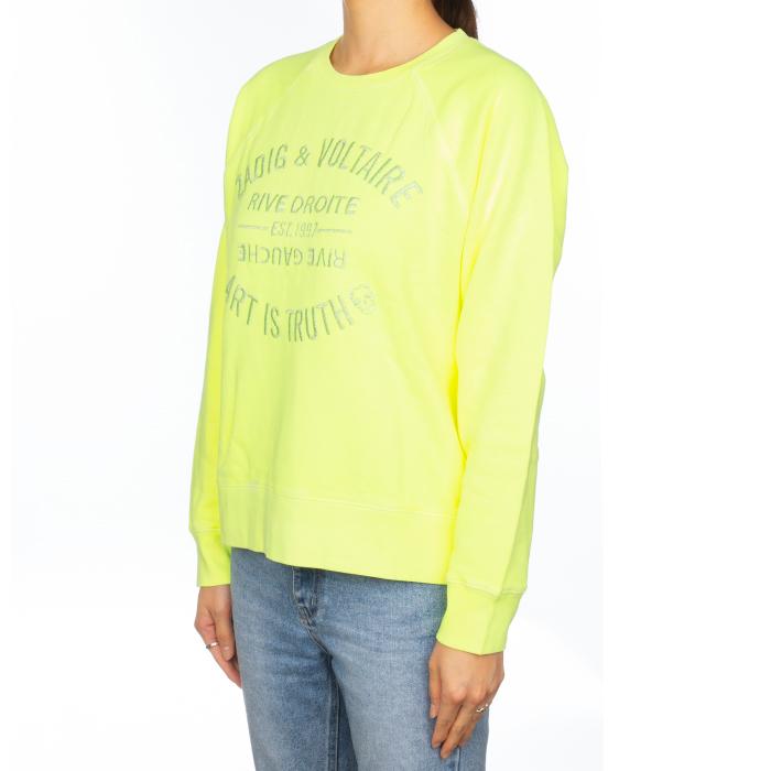 Zadig&Voltaire Logo Embroidered Fleece Sweatshirt