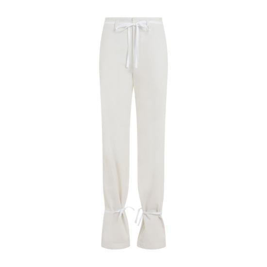 Lemaire Straight Classic Pants White PA1098LF1253001