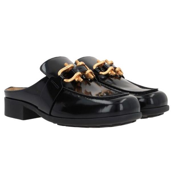 Bottega Veneta Mousse Open-Back Loafers