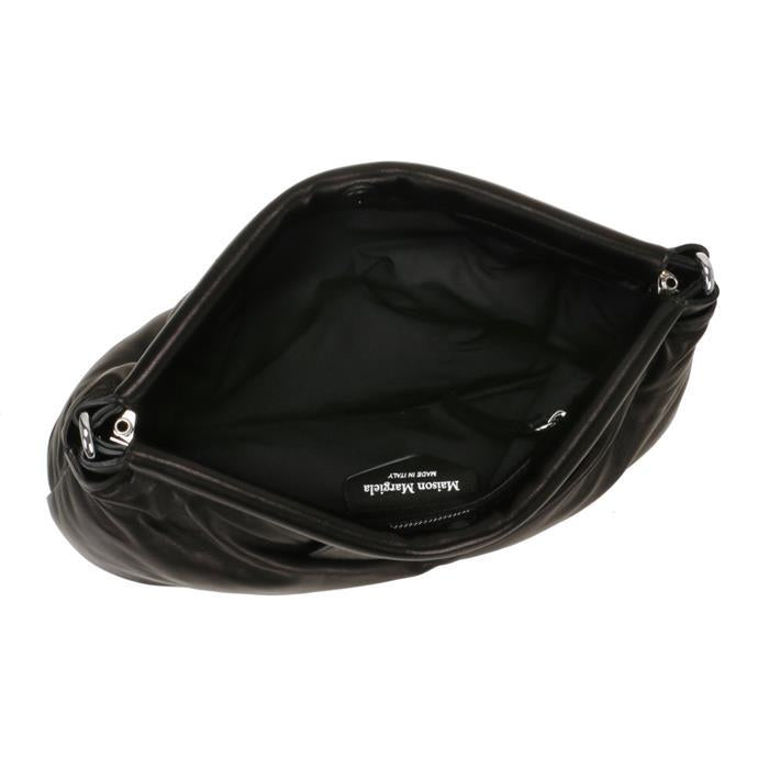 Maison Margiela Glam Slam Crossbody Bag Black Leather Shoulder Bag