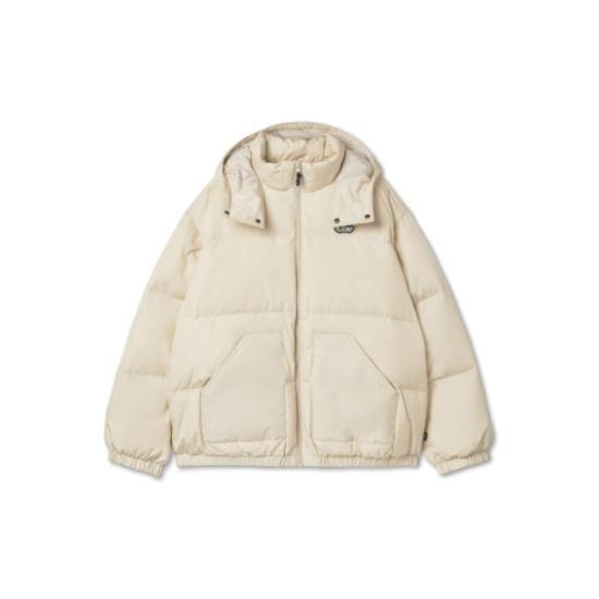 Vans 24FW Short Puffer Jacket Women’s Black Down Padding VN 000KCT 2N11