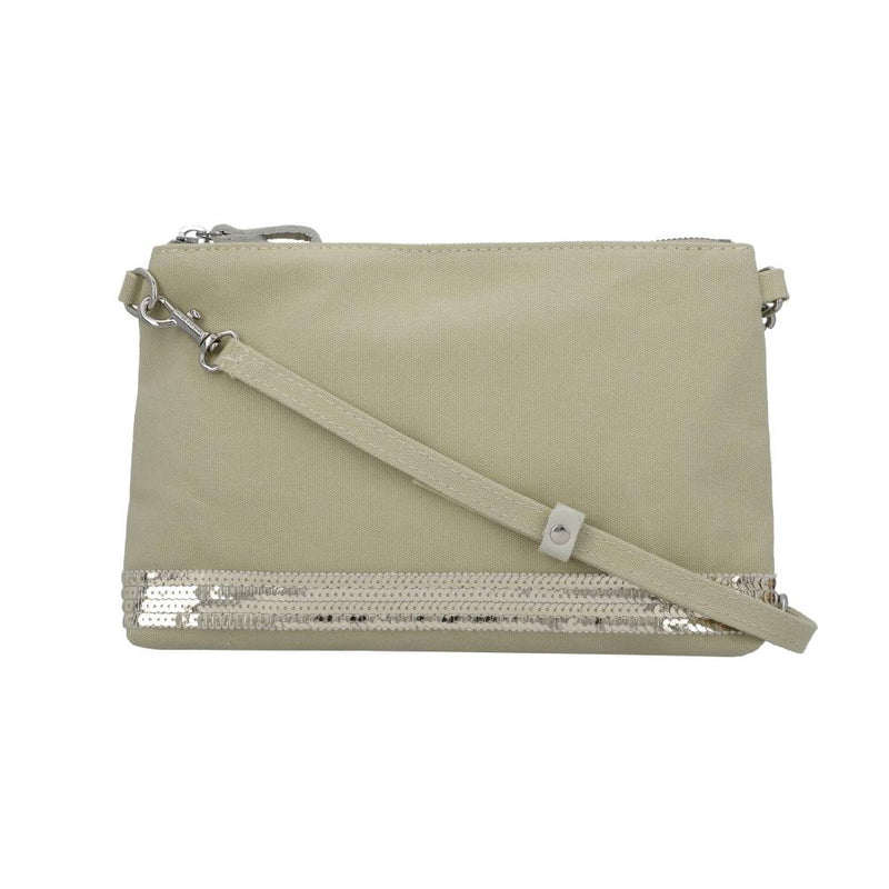 Vanessa Bruno Sequin Zip Clutch Crossbody Bag for Women 0PVE01 V41071 621