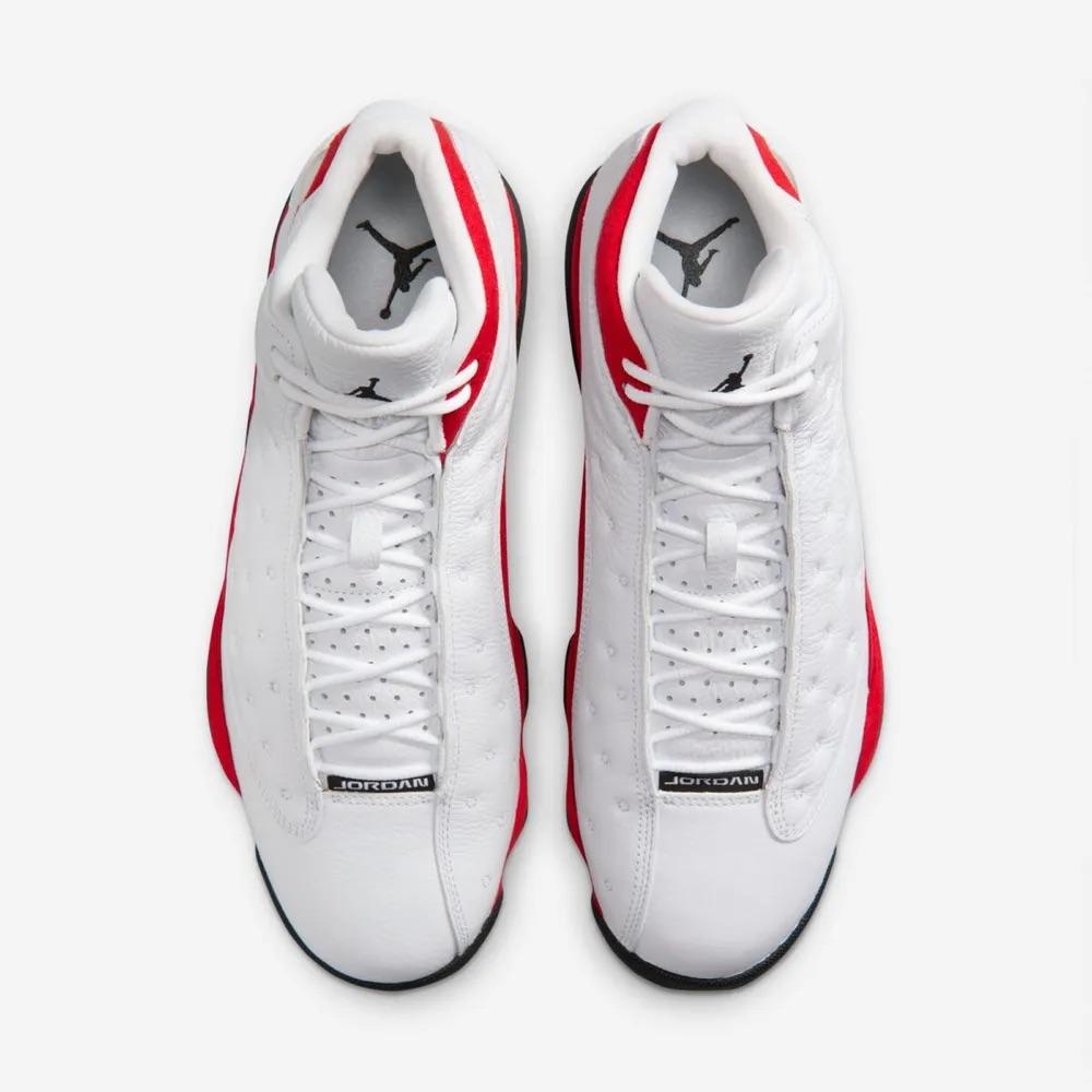 Air Jordan White University Red Retro 13 Low-Top Sneakers 414571102