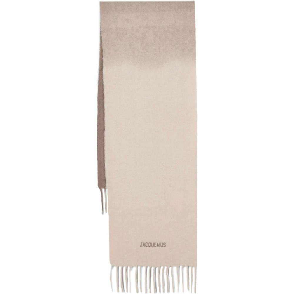 JACQUEMUS Beige Les Chapeaux Moisson Scarf for Women ACU00574 AOT4032 015