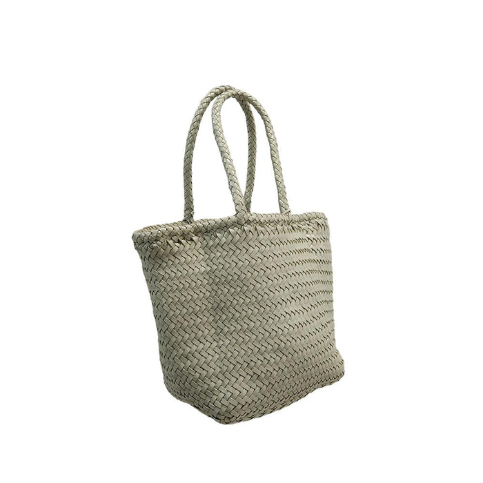 Dragon Diffusion Grace Basket Small Tote Bag for Women 8813 PEARL