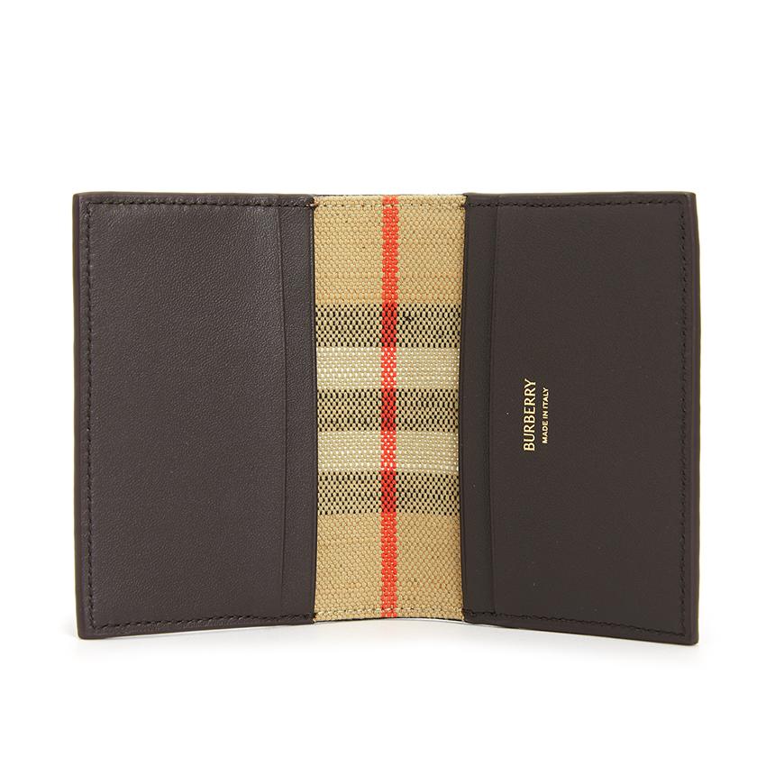 BURBERRY Bloomsbury Leather Women’s Card Holder Wallet 8120491