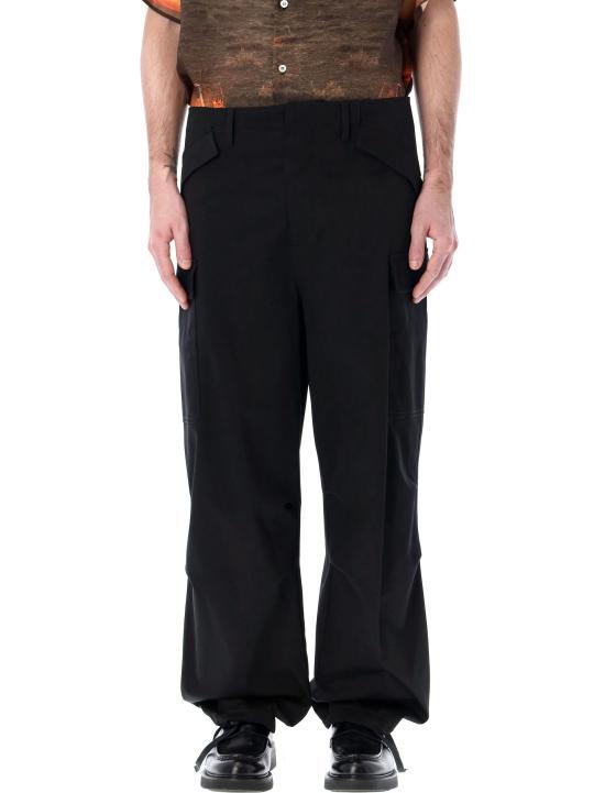 MSGM Training Jogger Sweatpants for Men 3640MP14X24710599 BLACK DOM