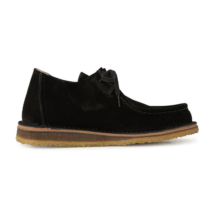 astorflex Black Leather Loafers for Men