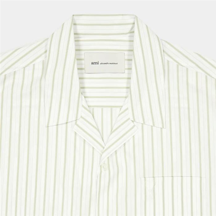 AMI Embossed Ami de Coeur Boxy Short Sleeve Shirt