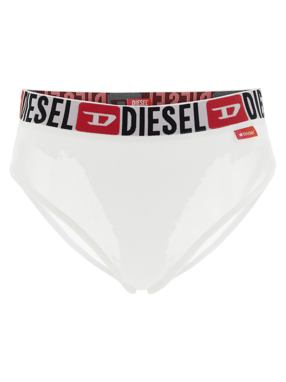 DIESEL Black Logo Cotton Underwear Panties