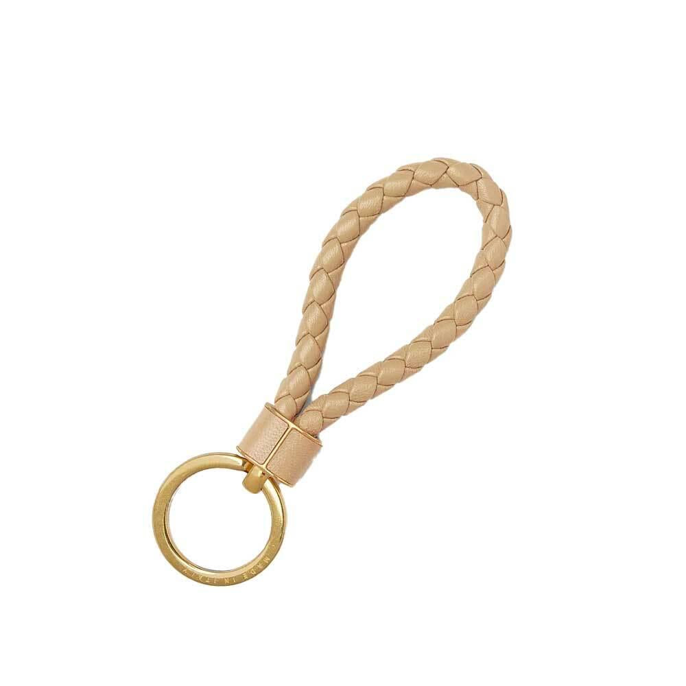Bottega Veneta Intrecciato Leather Keyring