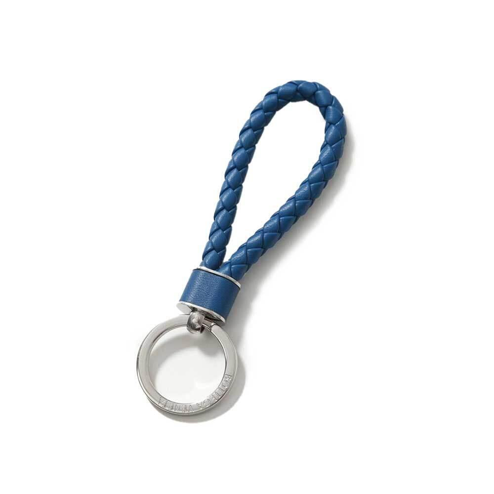 Bottega Veneta Intrecciato Leather Key Ring