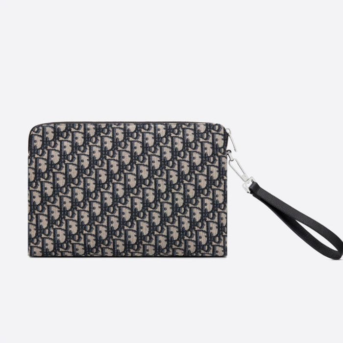 DIOR Oblique iPad Clutch Pouch Bag