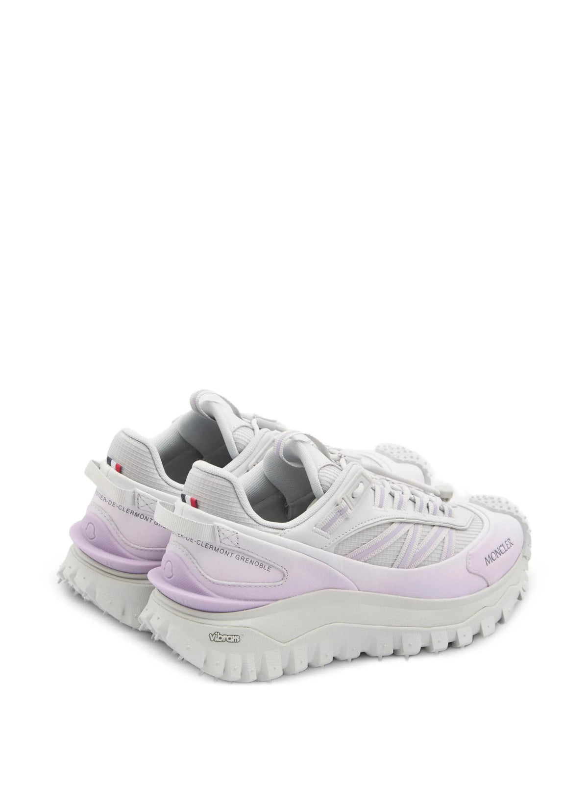 Moncler Leather Low-Top Sneakers Women’s White