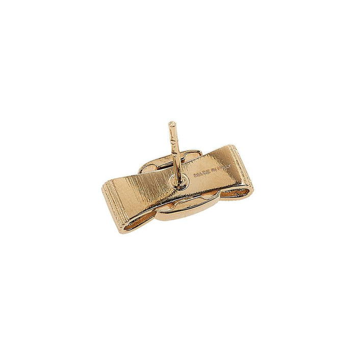Ferragamo Women Vara Bow Earrings Gold 0998984