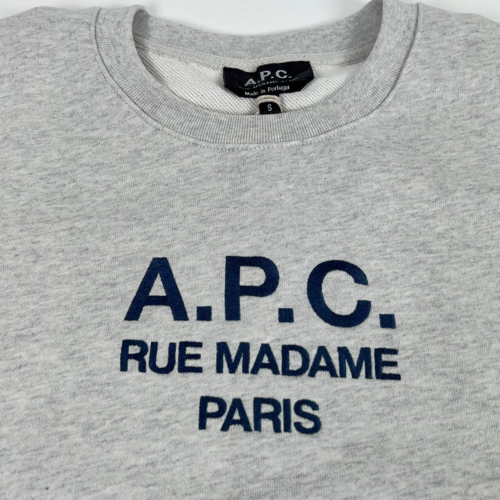 A.P.C. Women's VPC Logo Crewneck Sweatshirt COECQF27644