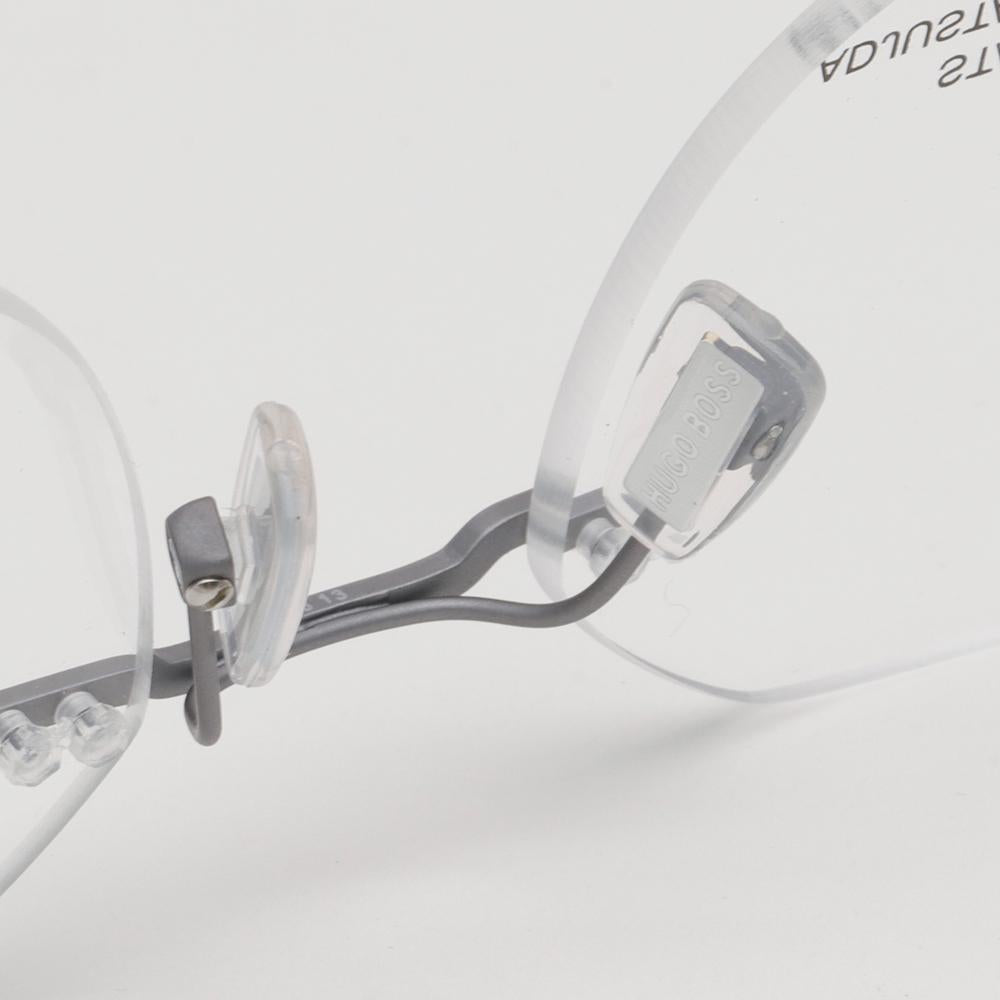HUGO BOSS Rimless Titanium Lightweight Unisex Eyeglass Frame BOSS 1265D SVK