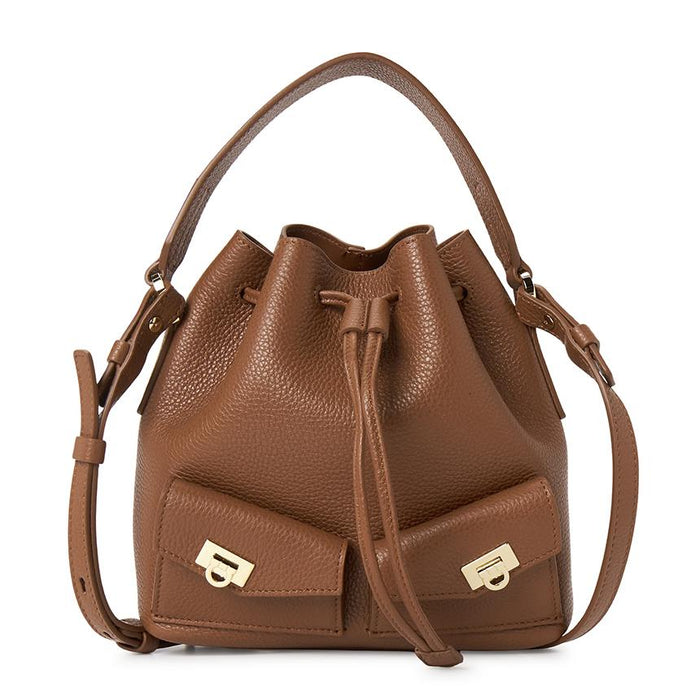 Ferragamo HUG Multi-Pocket Women’s Bucket Shoulder Bag