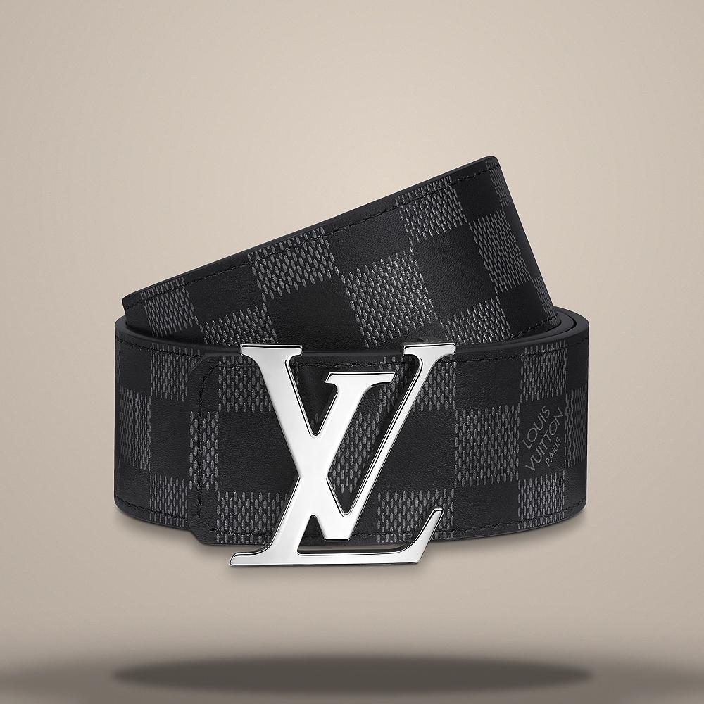 Louis Vuitton LV Initials Reversible Belt 40mm Black/Brown Leather M0107