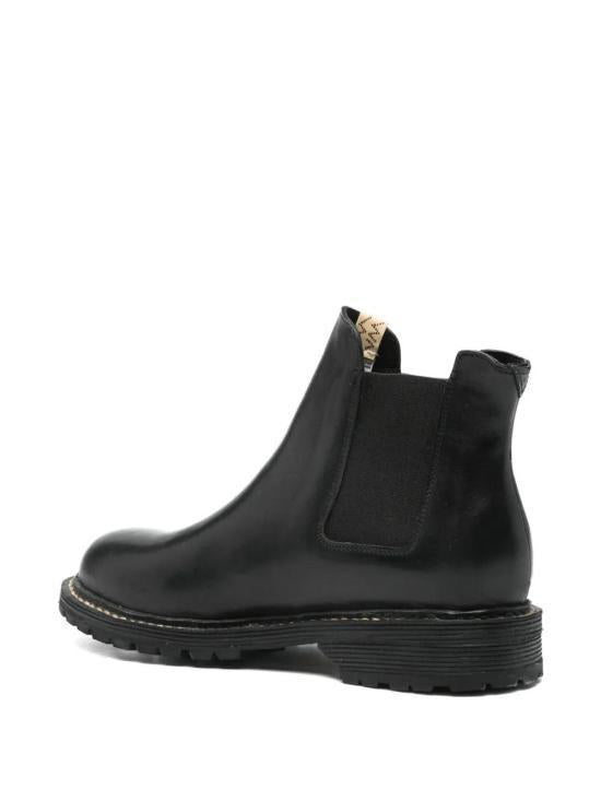 Visvim Black Leather Boots 0125202002006 BLACK