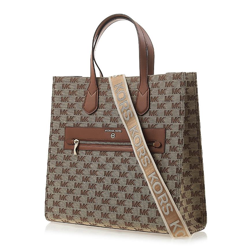 Michael Kors Kempner Tote Bag Women’s Gray Leather Tote