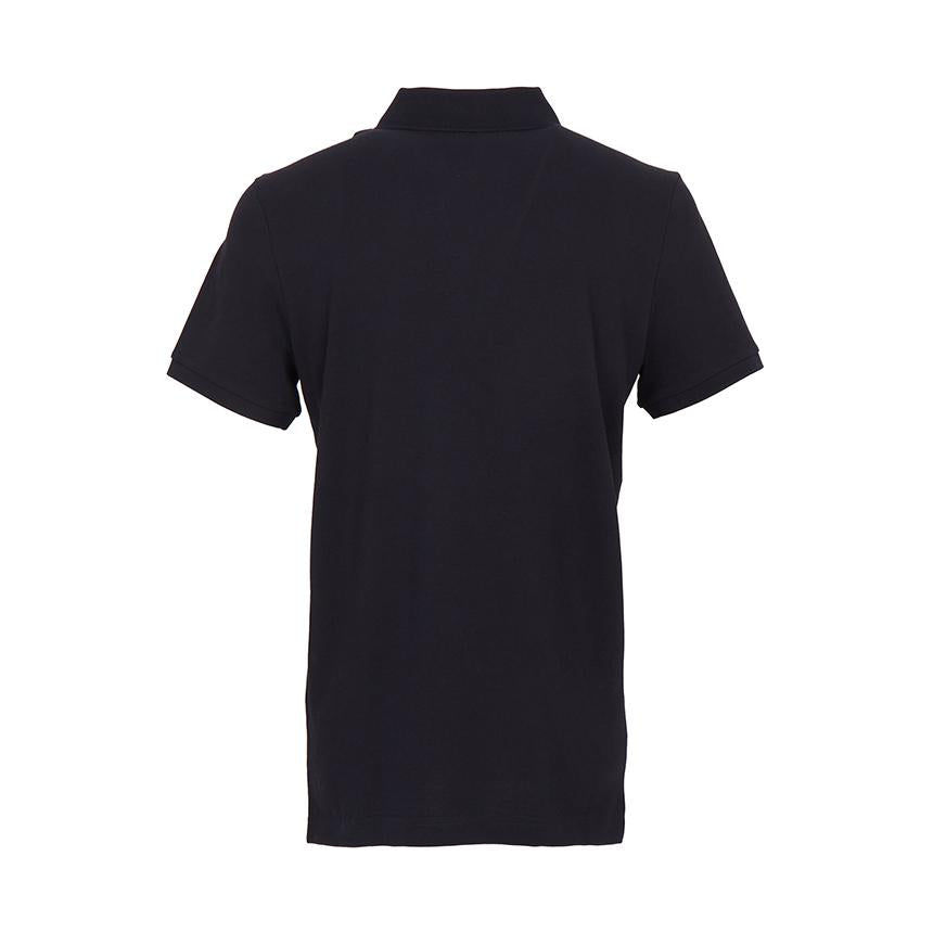 Moncler Maglia Men’s Polo Short Sleeve T-Shirt Navy Cotton