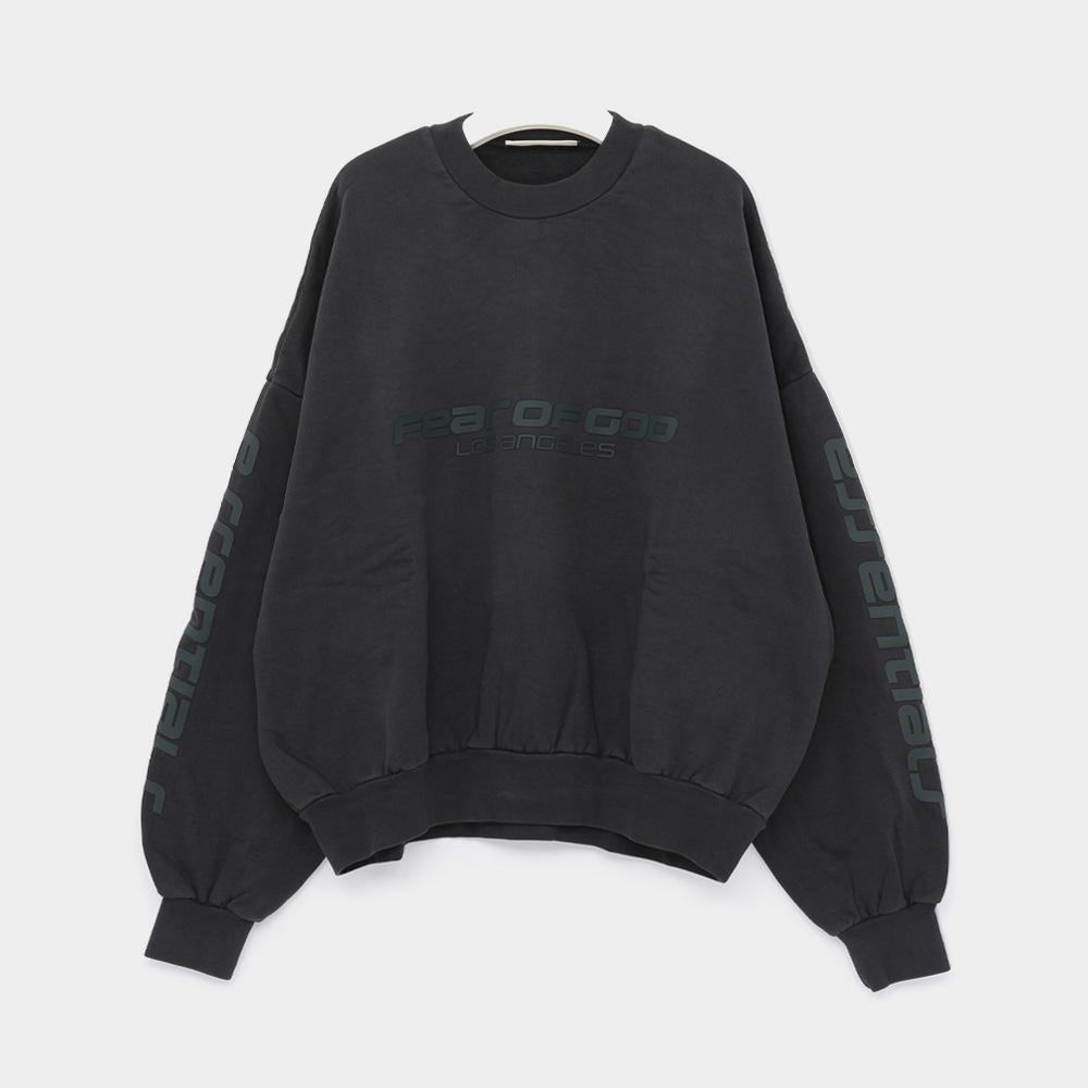 Fear of God Printed Logo Essentials Cropped Sweatshirt Men 192 HO256893 F