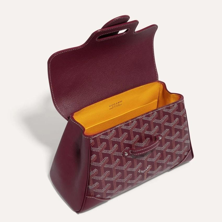 GOYARD Women’s Soft Saigon Mini Tote Bag Burgundy SAIGONMINTY33 CL33 P