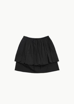 AMOMENTO 24SS Short Skirt Women’s Mini Skirt AM24SSW02SKBLACK DOM
