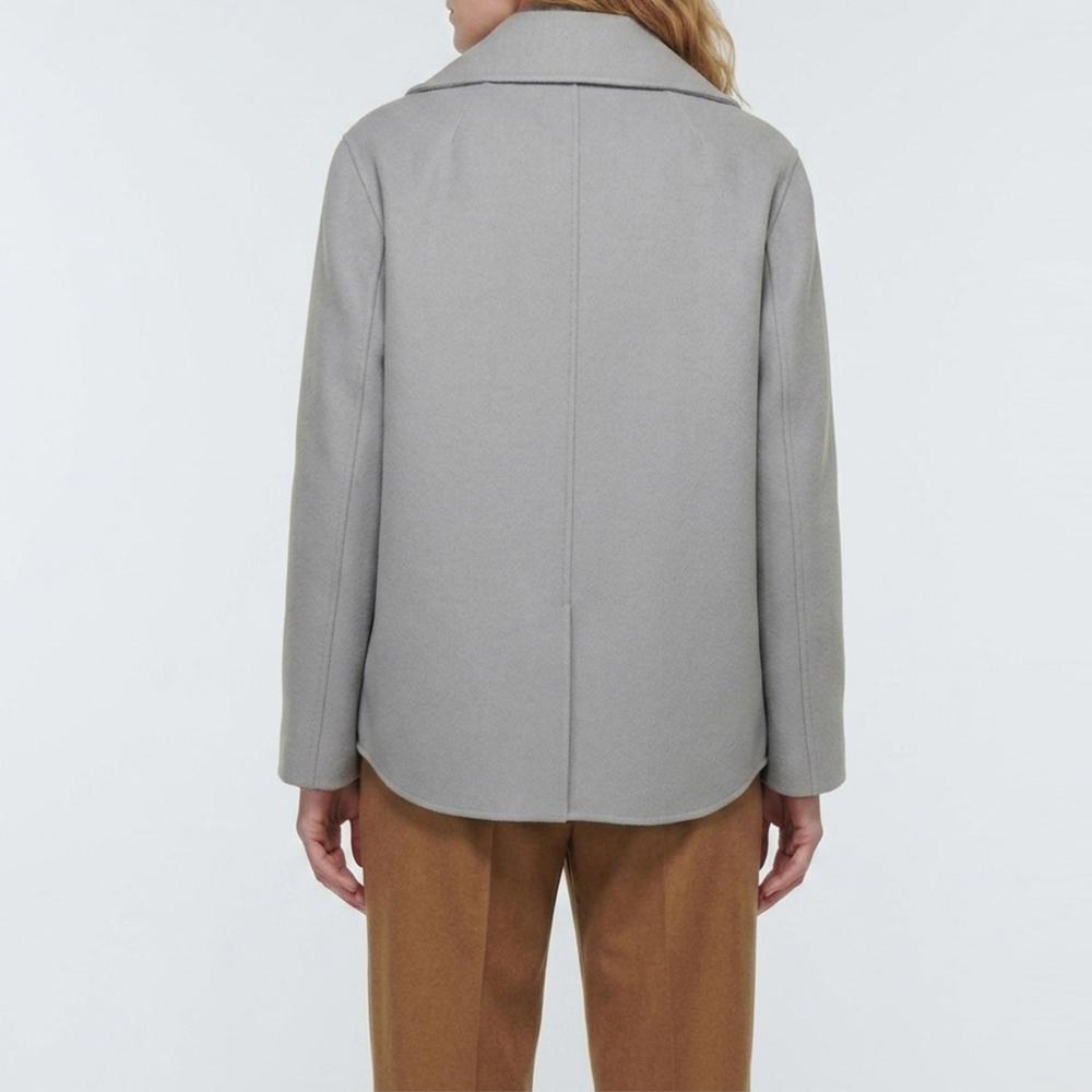 Max Mara Virgin Wool Jacket Avio Blue 9041046106 088