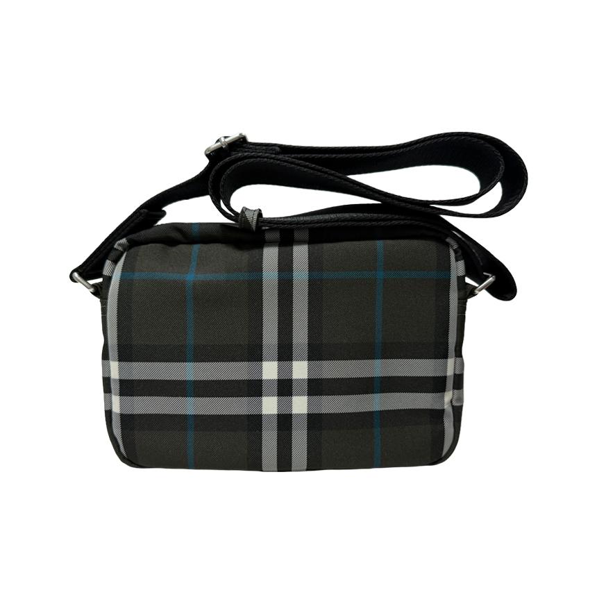 BURBERRY Check Pattern Crossbody Shoulder Hip Bag 81203651 SNUG