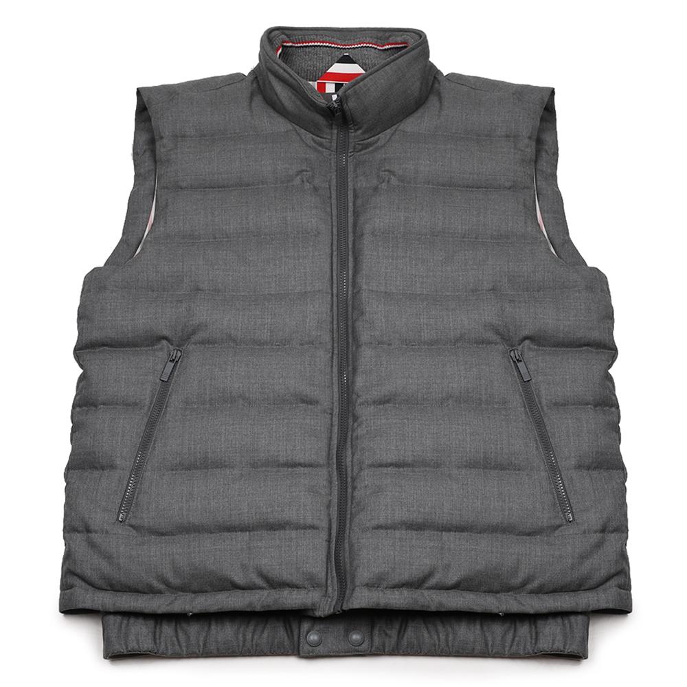 THOM BROWNE Twill Down Field Shooter Ski Vest MVD021X 00626 035