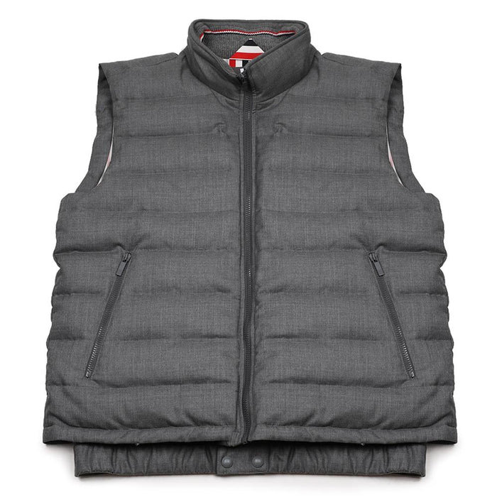 THOM BROWNE Twill Down Field Shooter Ski Vest MVD021X 00626 035