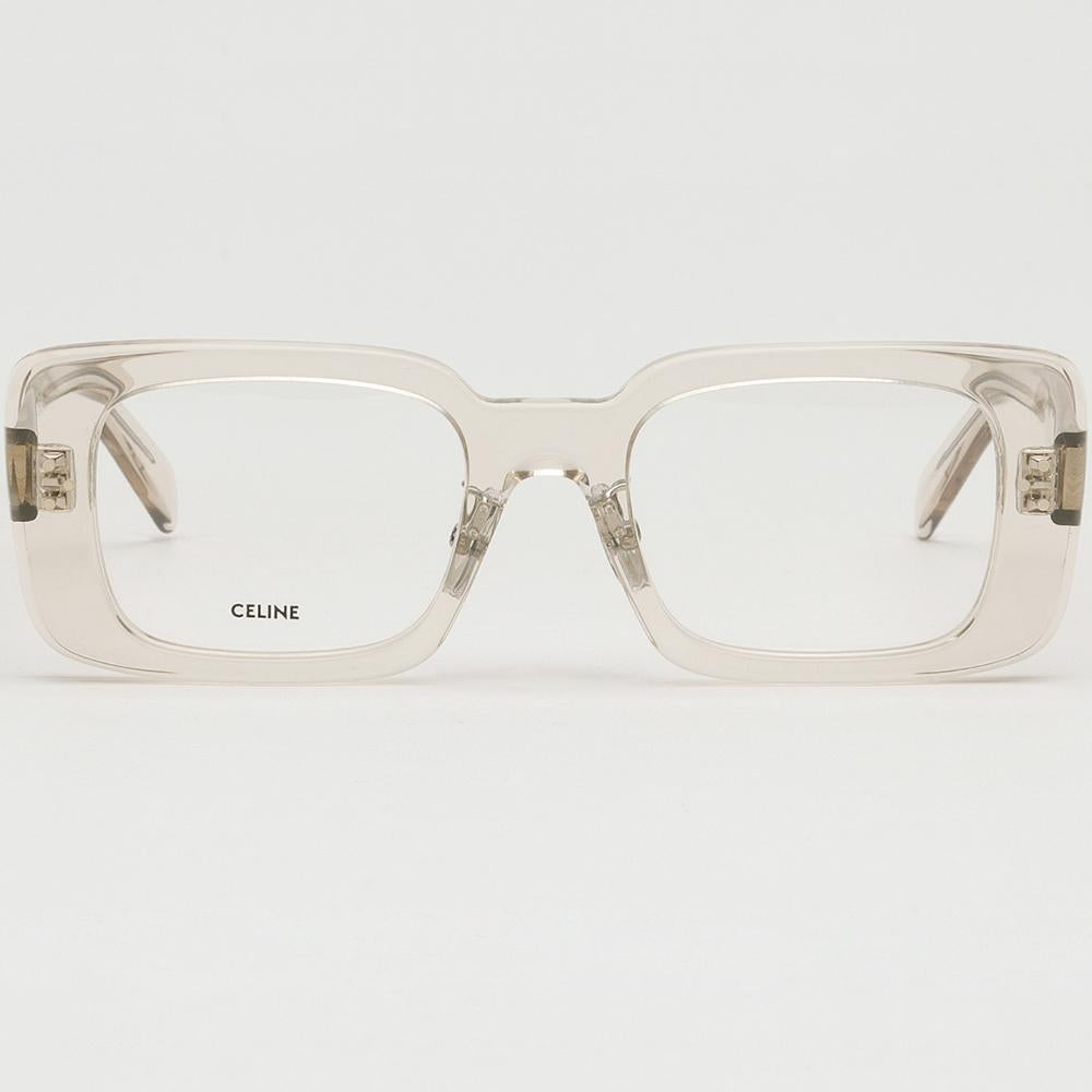 CELINE Rectangular Acetate Eyeglass Frames Unisex Asian Fit CL50163F 045