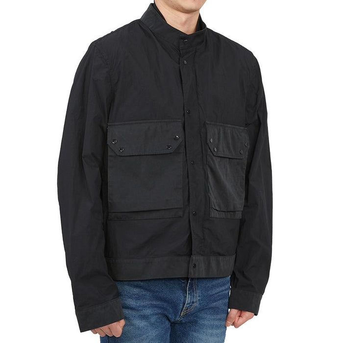 Ten C Men Mid Layer Bomber Jacket Black