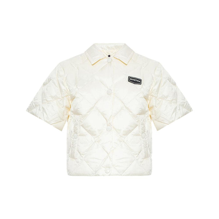 Duvetica Ivory BOLIMA H Short Sleeve Down Puffer Jacket
